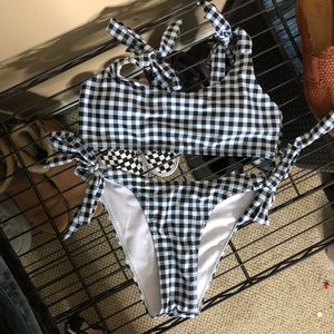 Checked Bikini